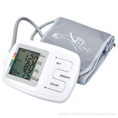 CE electronic arm blood pressure monitor, two people's memory, irregular heartbeat indicationNew
